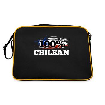 Chile - Retro Bag - black/gold - Back