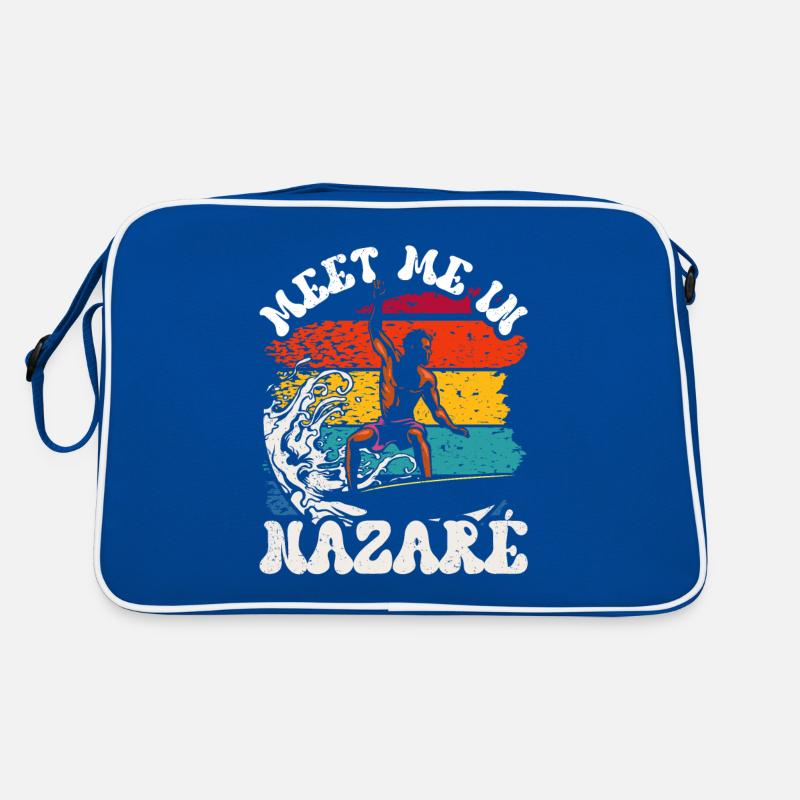 Rencontrez-moi Surf à Nazaré, Portugal Surfeurs Sac Retro