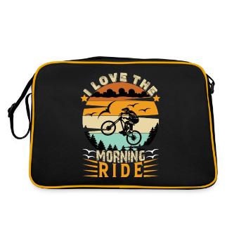 Downhill Downhill Mountain Bike Downhill Mountains - Retro Bag - black/gold - Back