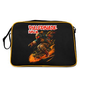 Rollerblade Ninja 5 - Retro Bag - black/gold - Back