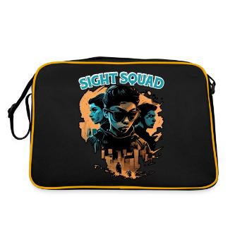 Sight Squad 6 - Retro Bag - black/gold - Back