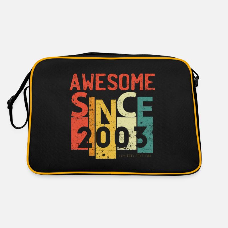 Genial seit 2003 20. Geburtstag Retro Classic Retro Tasche