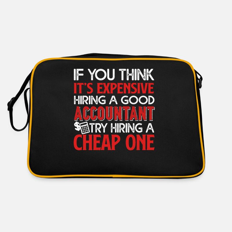 Accountant Good Accountant Retro Bag