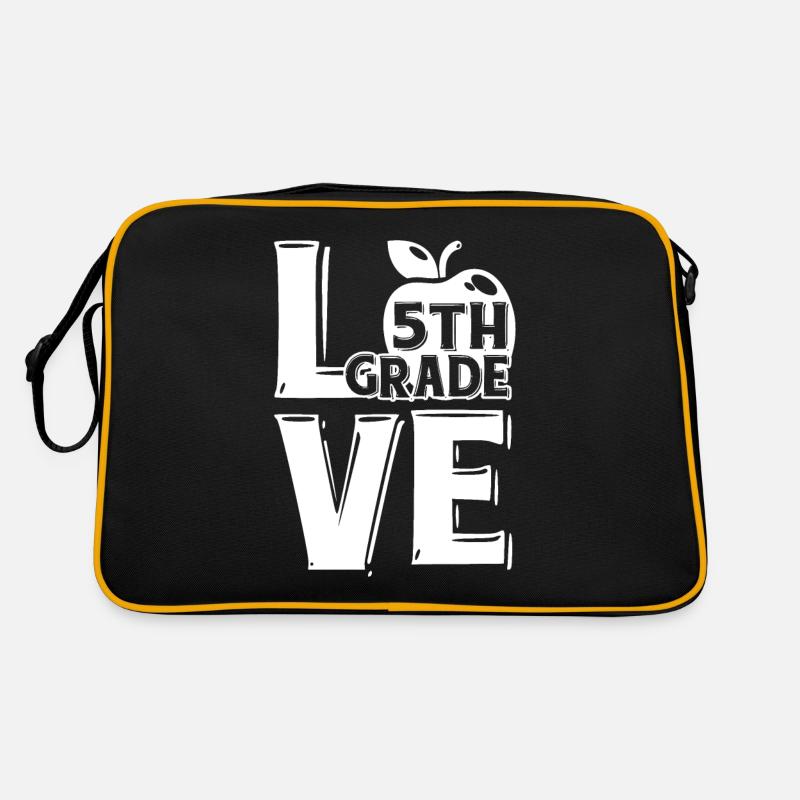 5th Grade Teacher Love 5th Grade Retro Bag