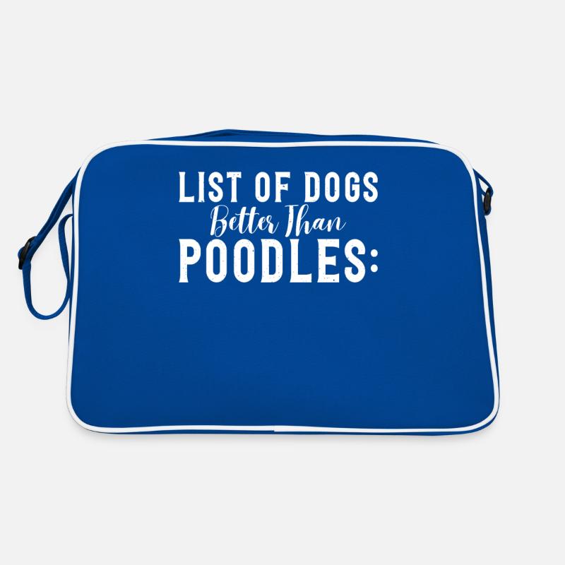 Cadeaux Caniche Sac Retro