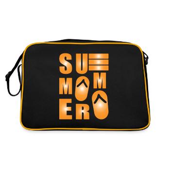 Summer - Retro Bag - black/gold - Back