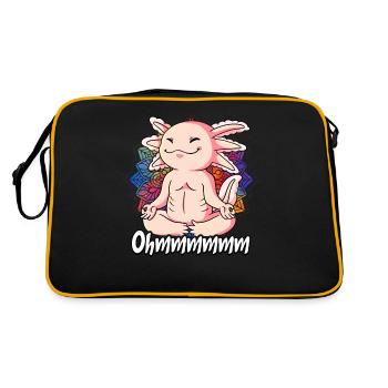 Yoga Ohmmm Namaste - Sac Retro - noir/or - Dos