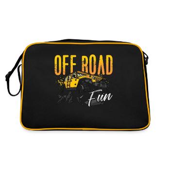 Course hors route Hors route Fun Roadtrip Voiture de course - Sac Retro - noir/or - Dos