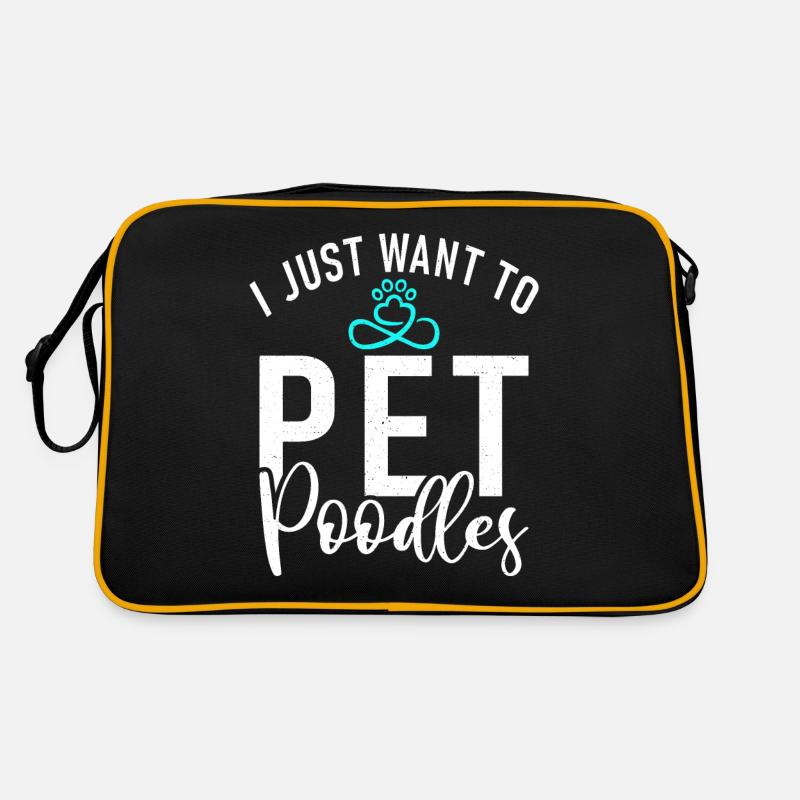 Cadeaux Caniche Sac Retro
