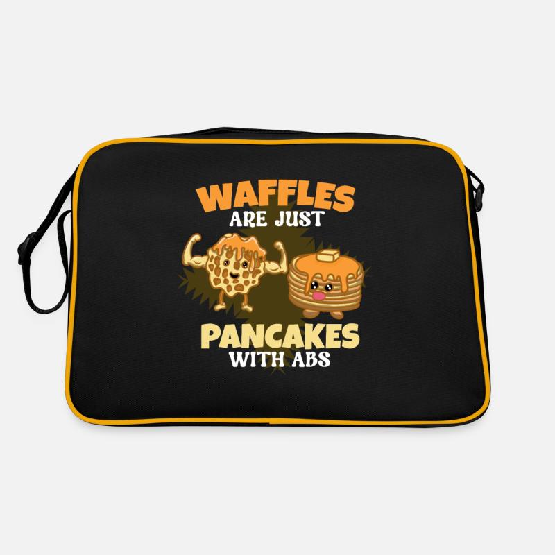 Waffel Retro Tasche