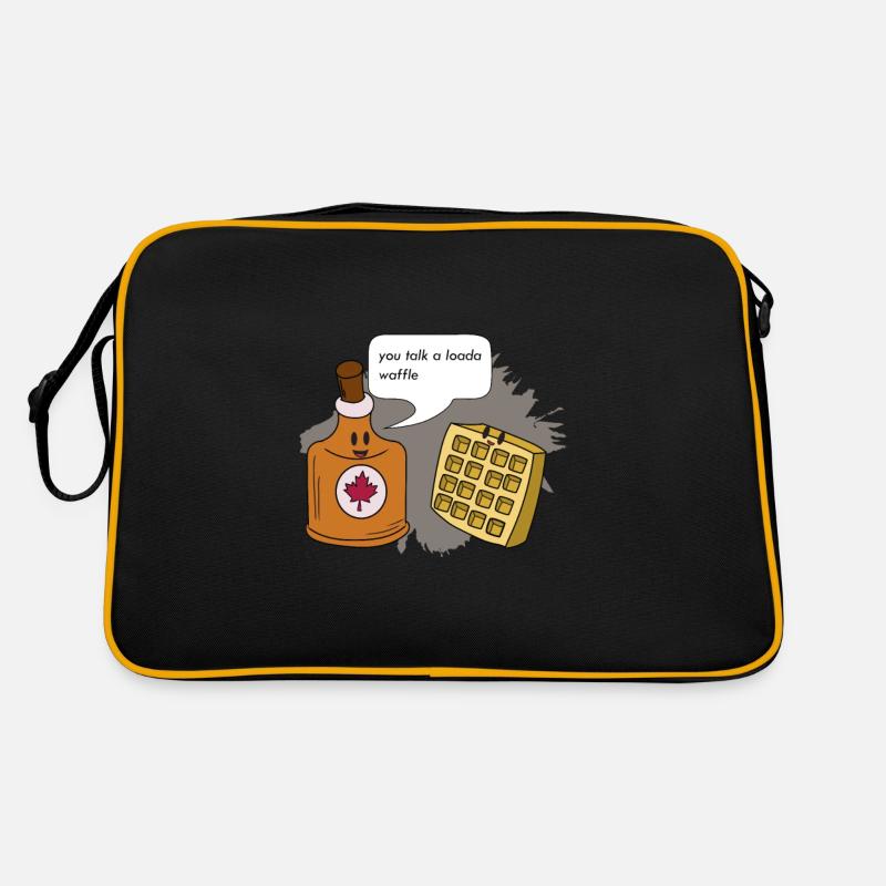 Waffel Retro Tasche