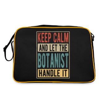 Botanist Retro Gift - Sac Retro - noir/or - Dos
