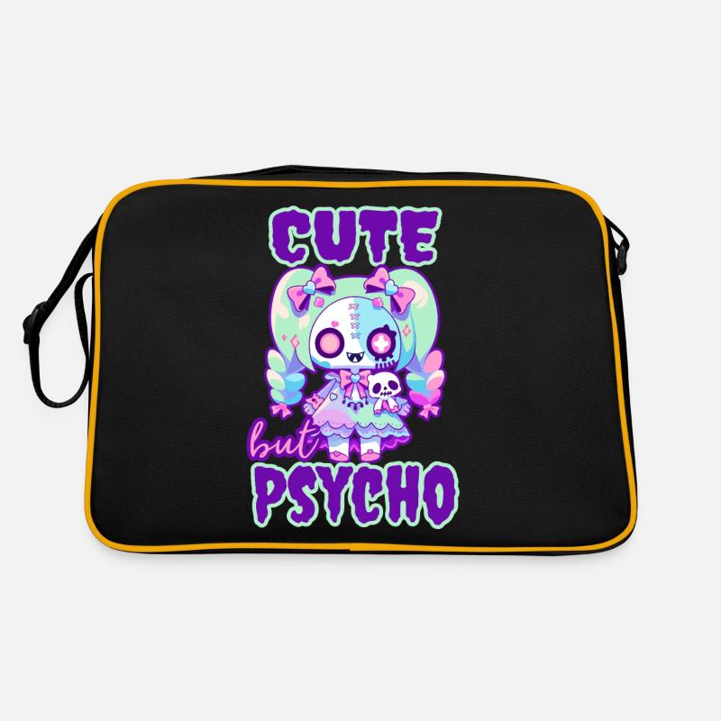 Pastel Goth Kawaii Cute but Psycho Retro Tasche