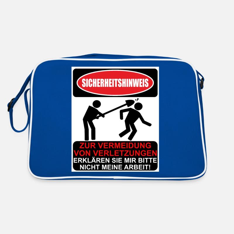 Conseils de sécurité pour éviter les blessures Sac Retro