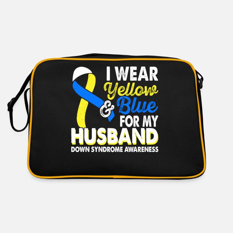 Portez du jaune bleu pour le mois du Sac Retro