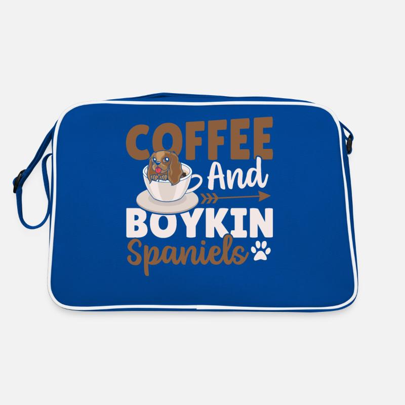 Kaffee und Boykin Spaniels Boykin Spaniel Retro Tasche