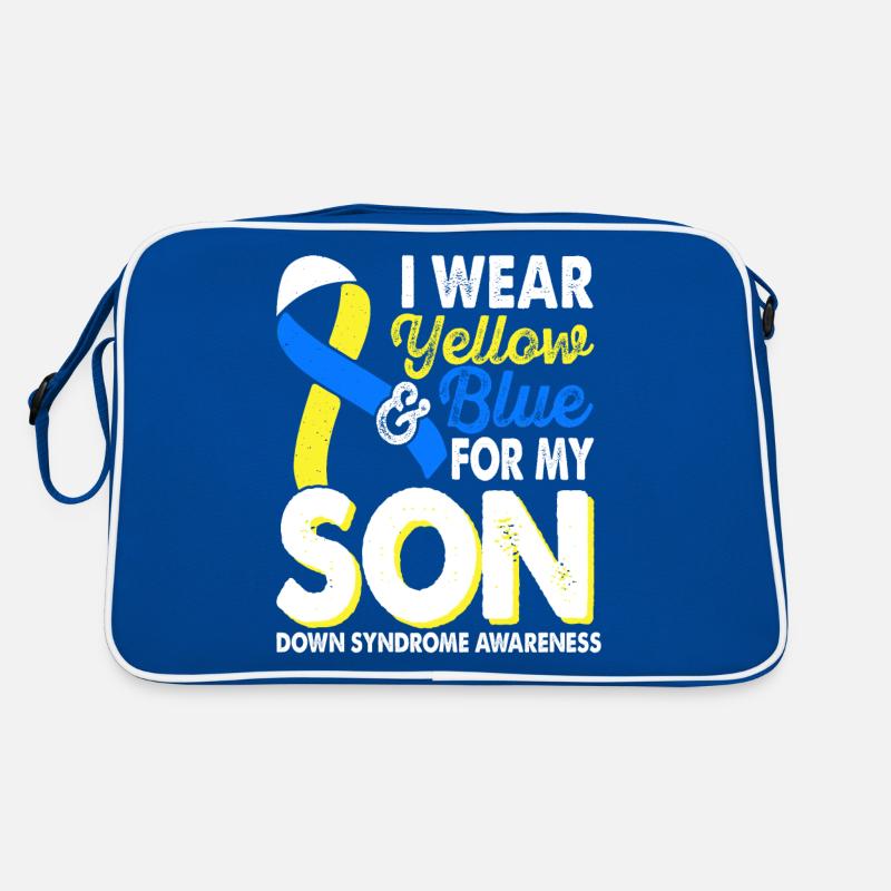 Portez du jaune bleu pour le mois du Sac Retro
