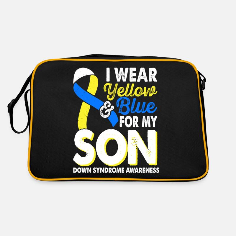 Portez du jaune bleu pour le mois du Sac Retro