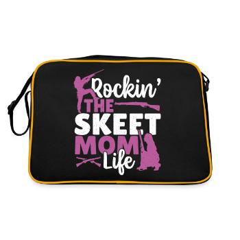 Rockin' The Skeet Mom Life Skeet Shooting - Sac Retro - noir/or - Dos