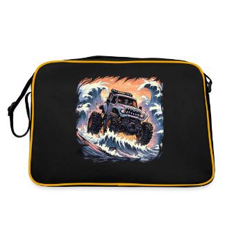 Monster truck - Sac Retro - noir/or - Dos