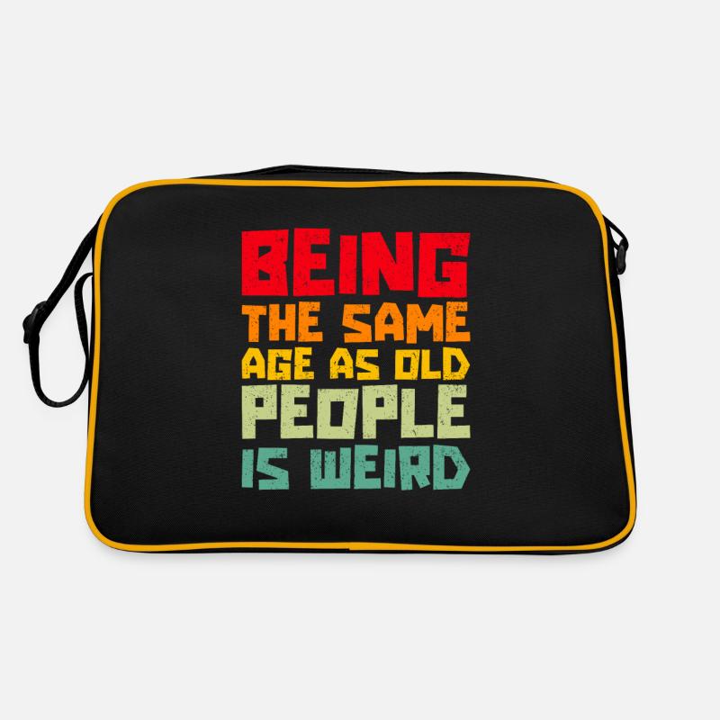Humour noir drôle Sac Retro