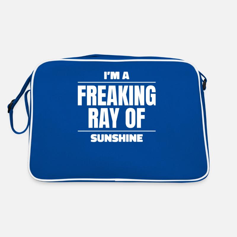 Black humor sarcasm Retro Bag
