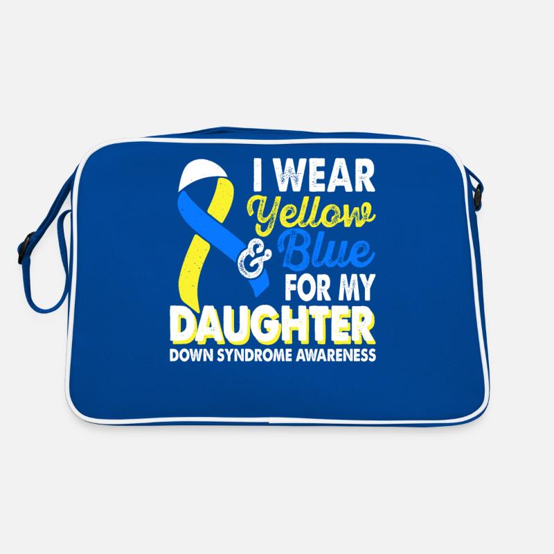 Portez du jaune bleu pour le mois du Sac Retro