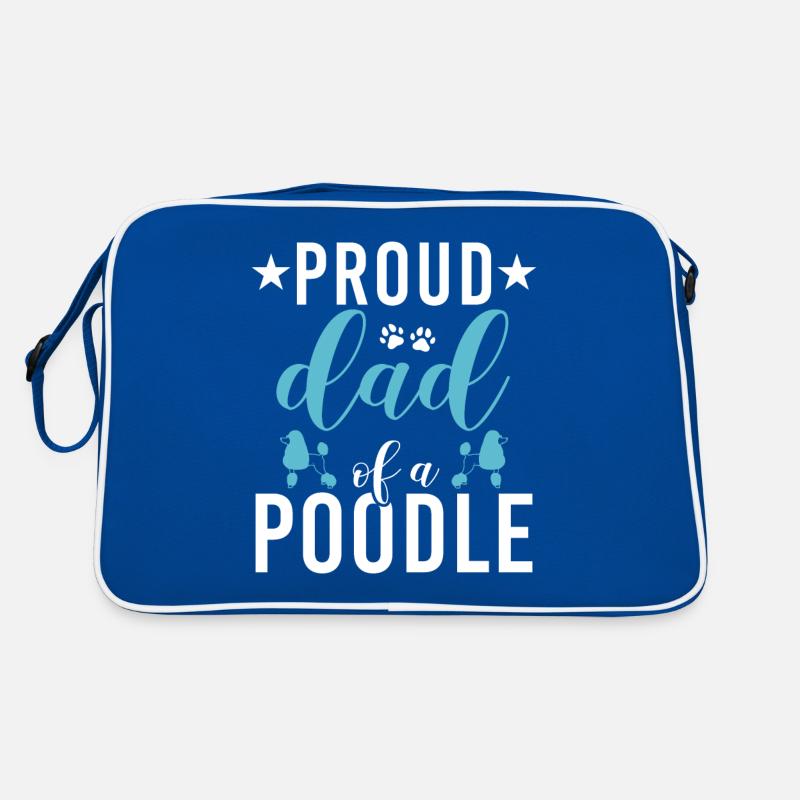 Poodle Gifts Retro Tasche