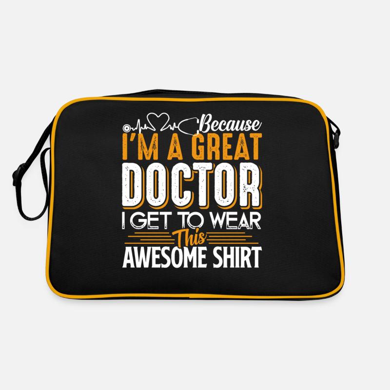 Doctor I'm A Great Doctor Retro Bag