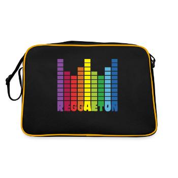 Reggaeton Cadeau Latin Dance Danseur - Sac Retro - noir/or - Dos