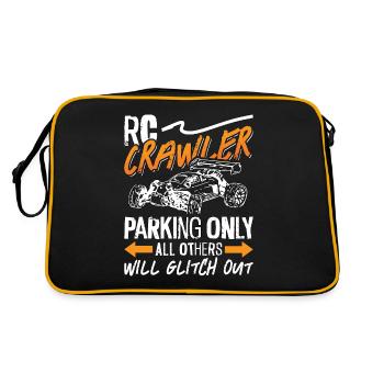 RC Model Racing RC Crawler Parking uniquement Modèle de voiture - Sac Retro - noir/or - Dos