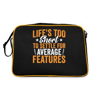 Chirurgie plastique Contentez-vous d’un - Sac Retro - noir/or - Dos
