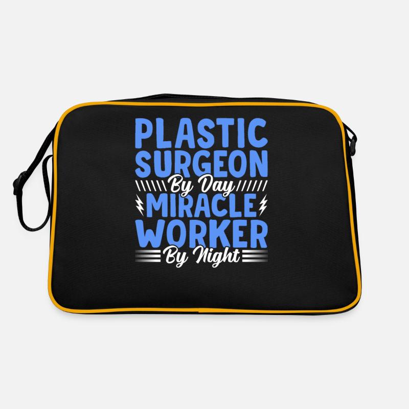 Chirurgien Plasticien Faiseur de Miracles Chirurgie Sac Retro