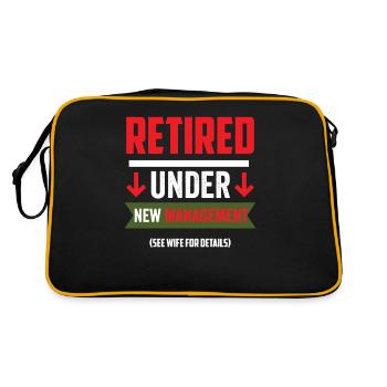 Sous la nouvelle direction, voir Pension d’épouse pour plus de détails - Sac Retro - noir/or - Dos