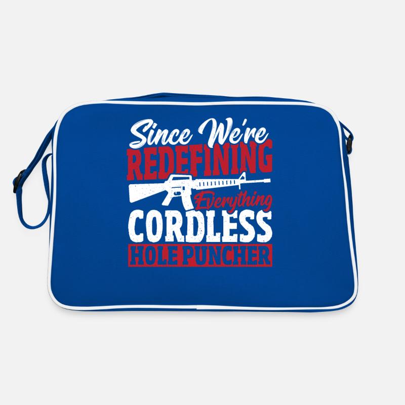 Cordless Hole Puncher 2nd Amendment Retro Bag