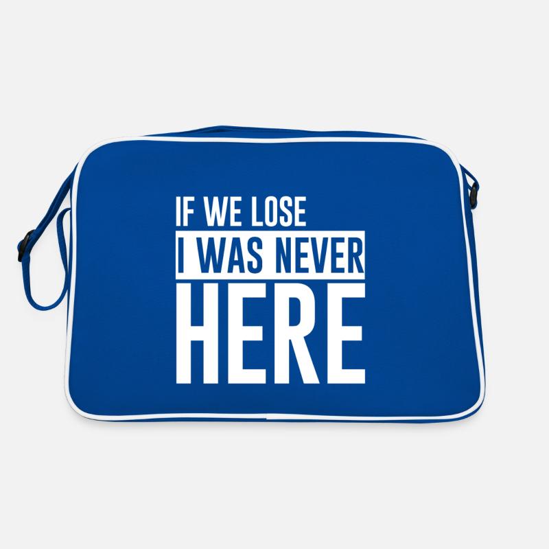 Si nous perdons, je n’étais jamais là 4 Sac Retro