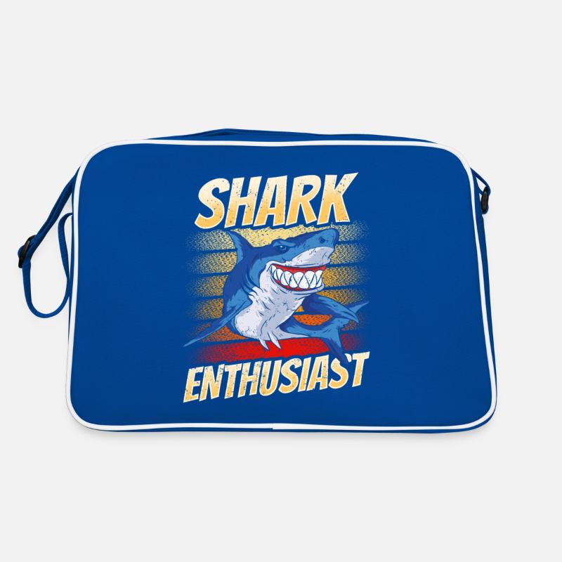 Amateur de requins Dent de requin Requin Requin Plongée Requins Sac Retro