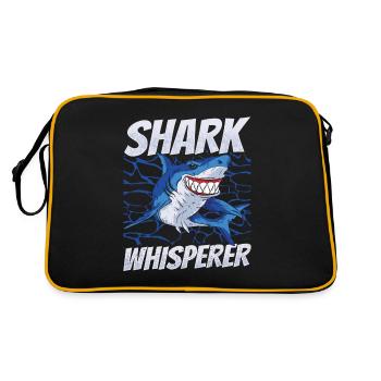 Shark Whisperer Shark Whisperer Shark Tooth Shark Sharks - Sac Retro - noir/or - Dos