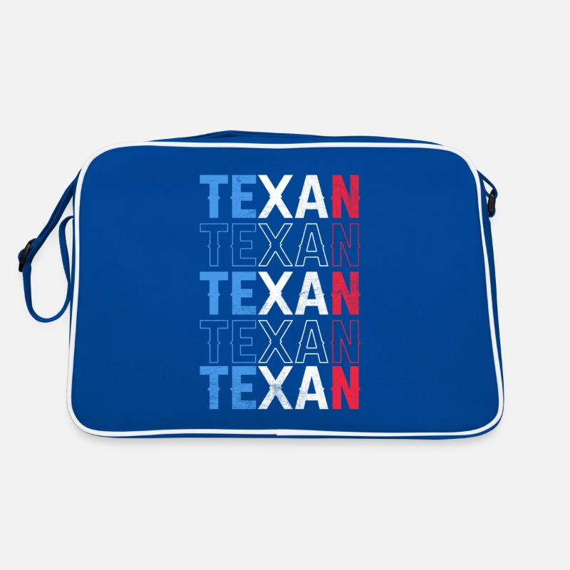 Texan Texan Texas Sayings Pride Retro Bag