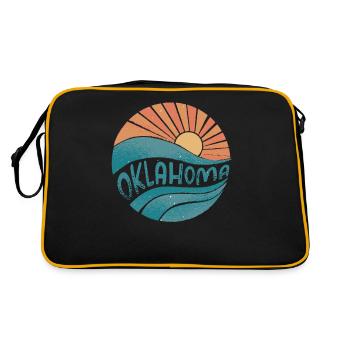 Oklahoma - Retro Bag - black/gold - Back
