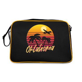 Oklahoma - Retro Bag - black/gold - Back