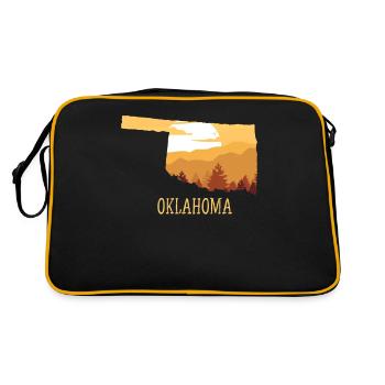 Oklahoma - Retro Bag - black/gold - Back