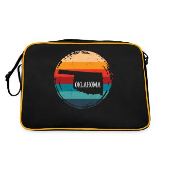 Oklahoma - Retro Bag - black/gold - Back