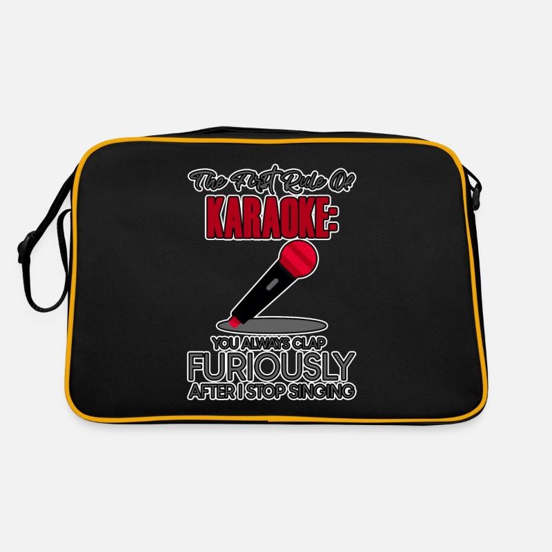 La première règle du karaoké 4 Sac Retro
