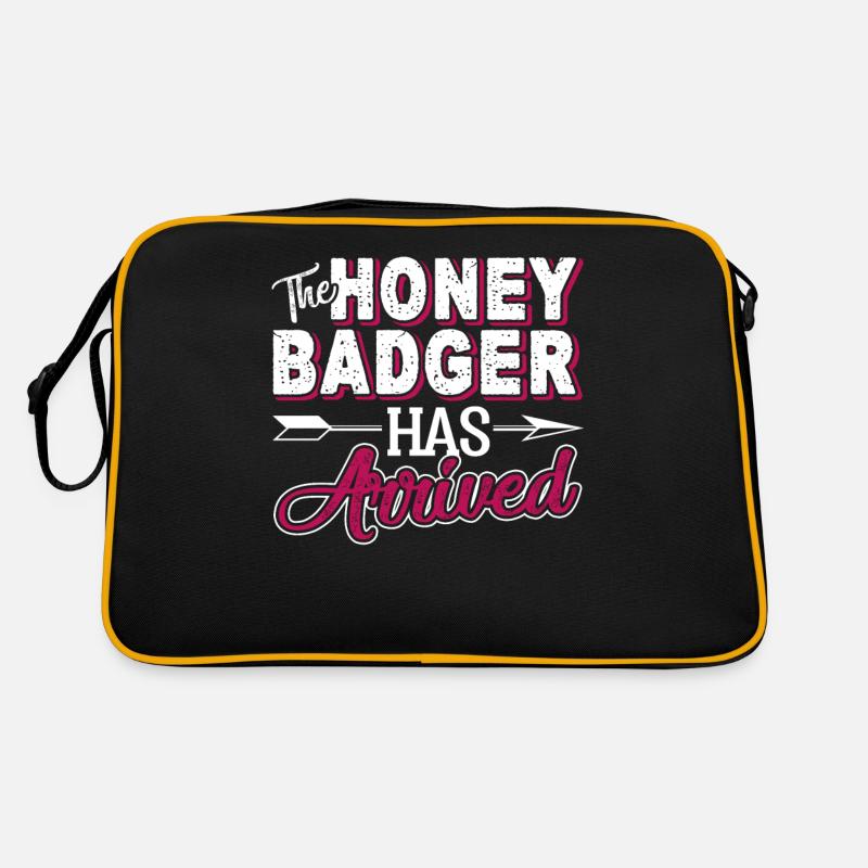 Honey Badger The Honey Badger Has Arrived Retro Bag