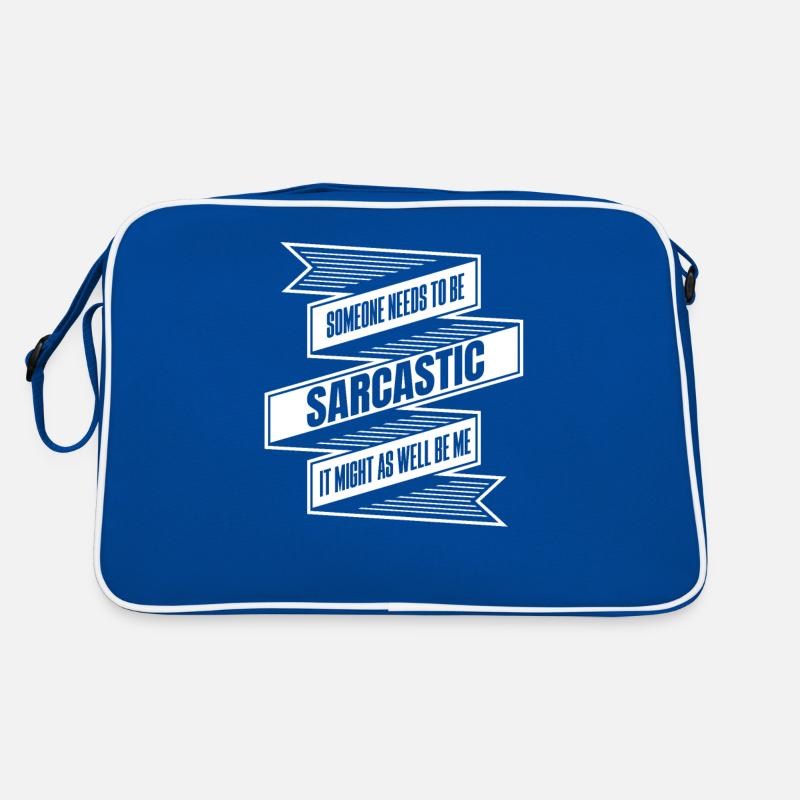 Black Humor Sarcasm Retro Bag