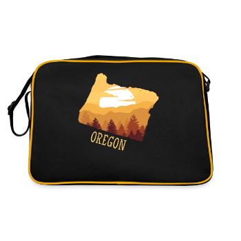 Oregon - Sac Retro - noir/or - Dos