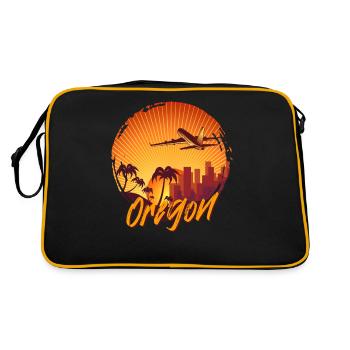 Oregon - Sac Retro - noir/or - Dos