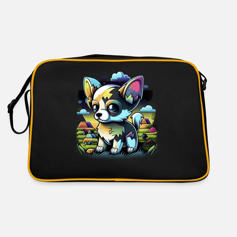 Chihuahua | Gaming Gamer Funny Comic Videogame Retro Bag