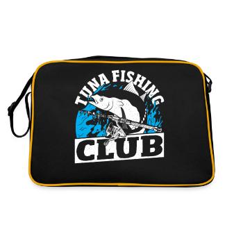 Tuna Fishing Club Tuna Fish - Retro Bag - black/gold - Back